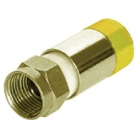 1200377 (50 Stück) - F compression connector 7.3mm, 1200377 - Promotional item