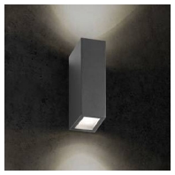 5023 - LED wall light LB22 graphite 2x7.5W 2x600lm 3000K IP65, 5023 - Promotional item