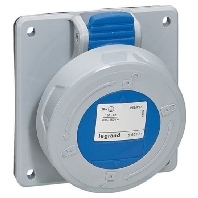 555484 - CEE socket 3P 32A 230V blue IP67, 555484 - Promotional item