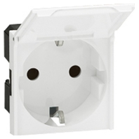 077219 - Socket SCHUKO MSC KD SL 2mod ws, 077219 - Promotional item