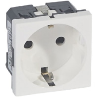 078702 (10 Stück) - SCHUKO MSC SK 2mod ANTIBAK socket outlet 078702