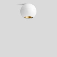 50856.4K3 - LED ceiling light velvet white/brass 3000K 50856.4K3