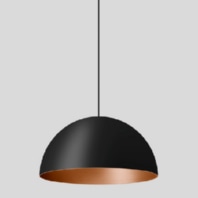 50994.6K3 - LED pendant light velvet black/copper 3000K 50994.6K3