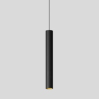 50984.4K3 - LED pendant light velvet black/brass 3000K 50984.4K3