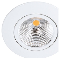 1857070023 - LED recessed ceiling spotlight LB22 5068 ECO Flat matt white 8W BIO 930 38°, 1857070023 - Promotional item