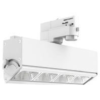 82-1217 - LED track spotlight LB22 white aluminum rotatable and pivotable 3200lm 3000K, 82-1217 - Promotional item