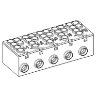 ZKH5 - Rail terminal bar 5-p screw clamp ZKH5