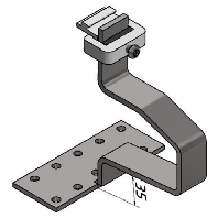 13135-01 - Roof hook SL-A2-35 (35 mm DL height), 13135-01 - Promotional item