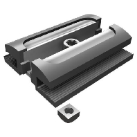 91601-68 - Laminate middle clamp 6.8 mm, 91601-68 - Promotional item