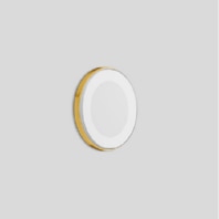 50158.4K3 - LED recessed wall light brass colored 3000K 50158.4K3