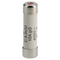 L8532C10 (10 Stück) - Cylindrical fuse 8.5x32mm C 10A, L8532C10 - Promotional item