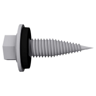 943000-360 (100 Stück) - Thin sheet metal screw 6.0x25 self-tapping A2 with sealing washer, 943000-360 - Promotional item