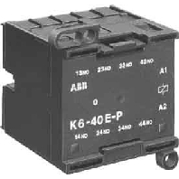 K6-40E-230AC - Auxiliary relay 230VAC 0NC/ 4 NO K6-40E-230AC