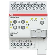 SAH/S8.10.7.1 - Switch actuator for home automation 8-ch SAH/S8.10.7.1