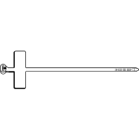 TY551M (100 Stück) - Cable tie 2,4x92mm natural colour TY 551 M