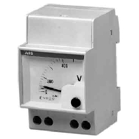 VLM1-500 - Voltmeter for installation 0...500V VLM1-500