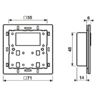 429D1ST - Button panel for bus system