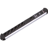 332.071 - Socket outlet strip aluminium 332.071