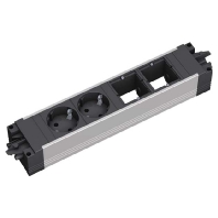 906.001 - Socket outlet strip aluminium 906.001