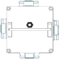 57092 - CEE-Socket combination hangable IP44 57092