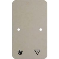 105340 - Base plate f. flush mounted installation 105340