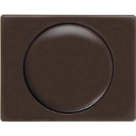 11350001 - Cover plate for dimmer brown 11350001