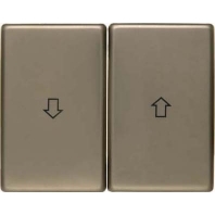 14340101 - Cover plate for venetian blind bronze 14340101