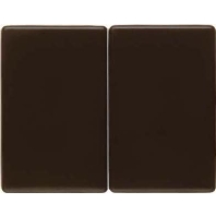 14350001 - Cover plate for switch/push button brown 14350001