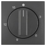 16321606 - Cover plate for time switch anthracite 16321606