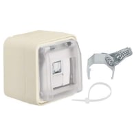 14093502 - RJ45 8(8) Data outlet Cat.6 white 14093502