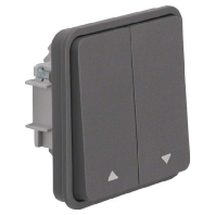 30653515 - 1-pole switch for roller shutter grey 30653515