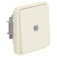 50463522 - Push button 1 change-over contact white 50463522