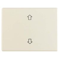 14050302 - Cover plate for switch/push button white 14050302