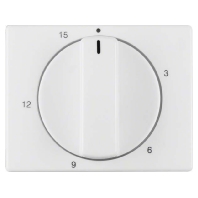 16340069 - Cover plate for time switch white 16340069