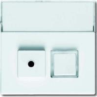 1572 CN-84 - Cover plate for switch/push button white 1572 CN-84