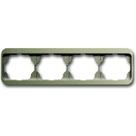 1724-260 - Frame 4-gang titanium 1724-260