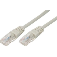 CC242/1grauLose - RJ45 8(8) Patch cord 6A (IEC) 1m CC242/1grauLose