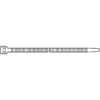 KS 3.5/280 sw (100 Stück) - Cable tie 3,5x280mm black KS 3.5/280 sw