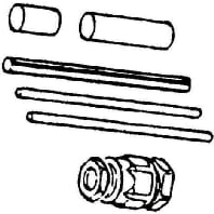 19-400100 - Finish set for heating cable 19-400100