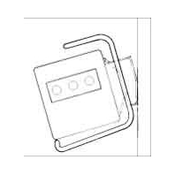 19-400514 - Storage heater fixing set 19-400514