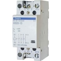 HS 20-13 230V/50HZ - Installation contactor 230VAC 1 NO/ 3 NC HS 20-13 230V/50HZ