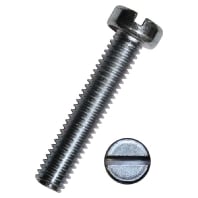 0400/001/51 4x20 (100 Stück) - Machine screw M4x20mm 0400/001/51 4x20