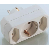 EA9 - Socket outlet strip white EA9