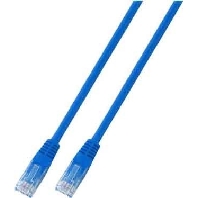 K8094.0,5m bl - RJ45 8(8) Patch cord Cat.5E 0,5m K8094.0,5m bl