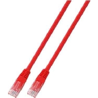 K8096.0,5m rt - RJ45 8(8) Patch cord Cat.5E 0,5m K8096.0,5m rt