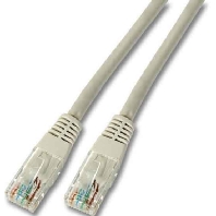 K8456.1m gr - RJ45 8(8) Patch cord Cat.5E 1m K8456.1m gr