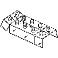 H-K95/5 - Cover cap for rail terminal bar H-K95/5