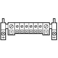 PEN23RS18 - Power distribution block (rail mount) PEN23RS18