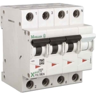 PXL-B16/3N - Miniature circuit breaker 4-p B16A PXL-B16/3N