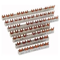 EVG-3P+3N/16MODUL - Phase busbar 4-p 10mm² 315mm EVG-3P+3N/16MODUL